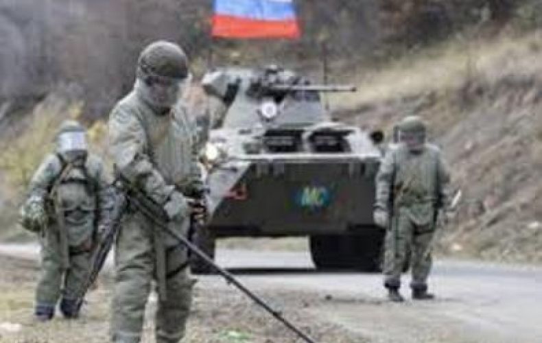 Լեռնային Ղարաբաղում ռուս խաղաղապահները վնասազերծել են մոտ 1 հազար պայթյունավտանգ առարկա

