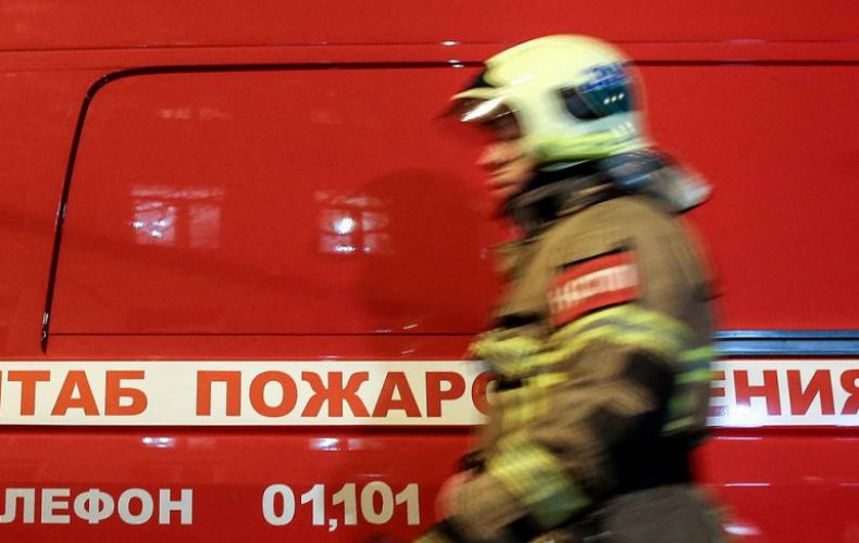 Two people died in central Moscow hospital fire