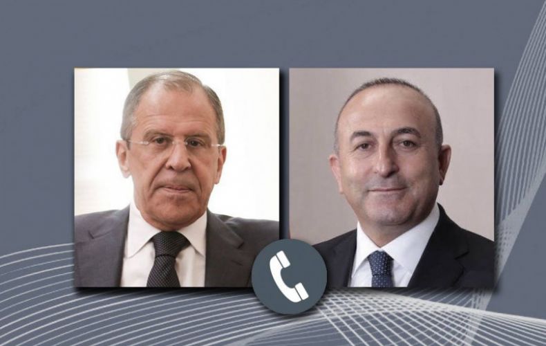 Lavrov, Çavuşoğlu discuss Nagorno Karabakh
