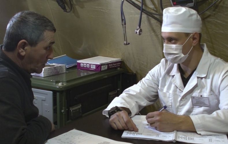 Russia military doctors admit over 360 patients at mobile hospital in Stepanakert