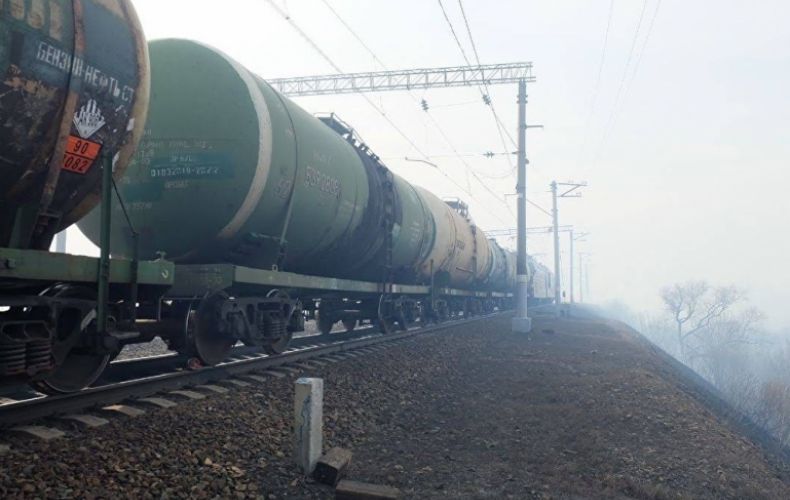 Russia emergency ministry sends 54 train cars of humanitarian aid to Artsakh