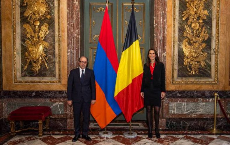 Armenia FM meets with Belgian counterpart