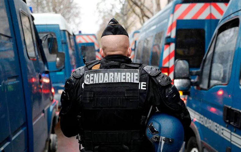 Three police officers shot dead in central France