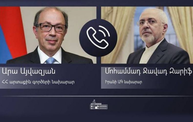 Armenia, Iran FMs discuss regional security, stability