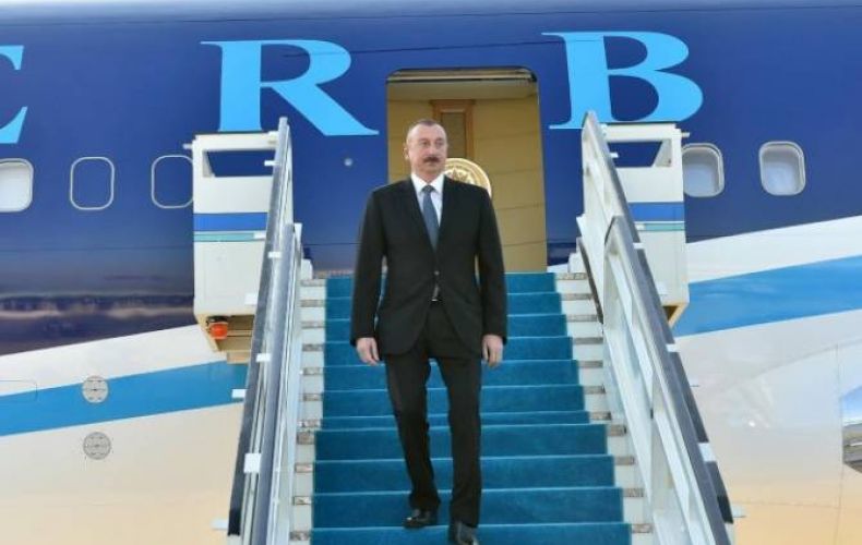 Aliyev arrives in Moscow to hold talks with Pashinyan and Putin