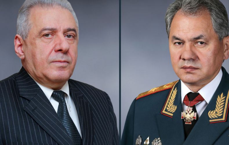 Defense ministers discuss results of Armenia-Russia staff talks