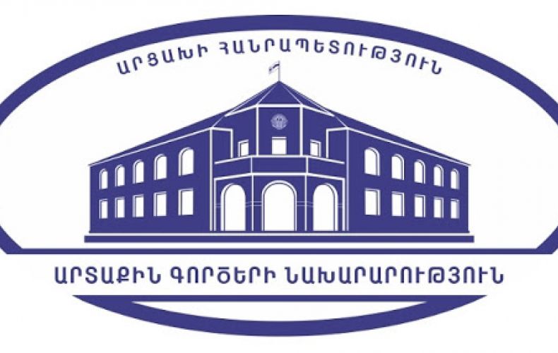 Artsakh MFA calls on all countries, organizations to be careful in their statements on NK conflict