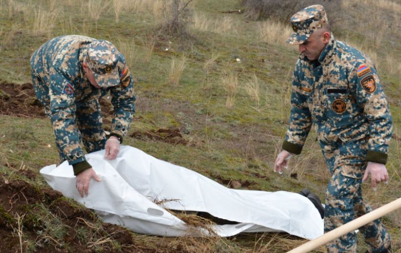 Վարանդայի (Ֆիզուլի) շրջանից հայտնաբերվել են ևս 4 զոհված զինծառայողի աճյուն
