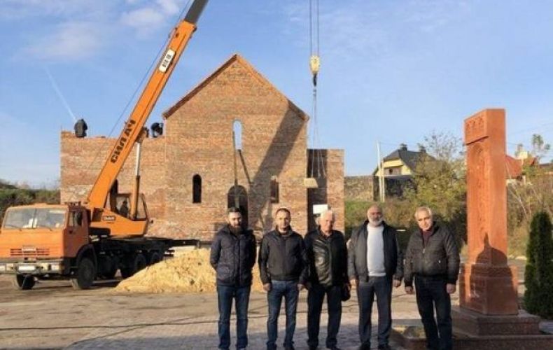 Ուկրաինայի Լուցկ քաղաքում մեկնարկել են հայկական եկեղեցու շինարարական աշխատանքները
