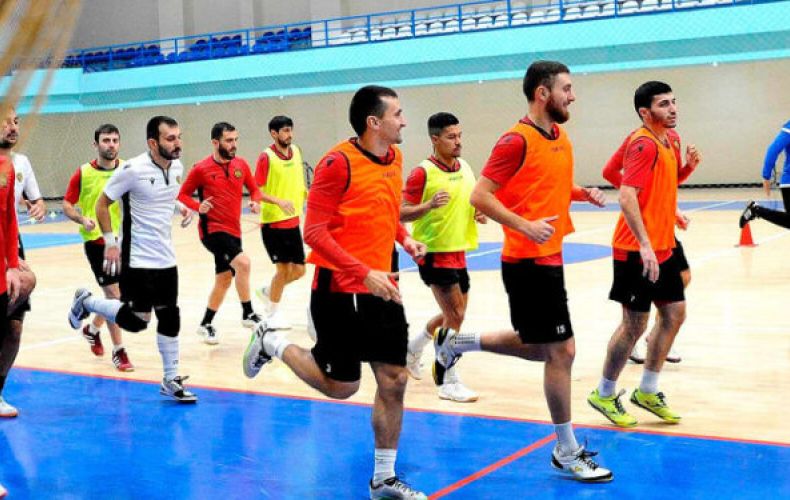 Ֆուտզալի Հայաստանի ազգային հավաքականը սկսել է նախապատրաստությունը Վրաստանի հավաքականի հետ հանդիպումներին