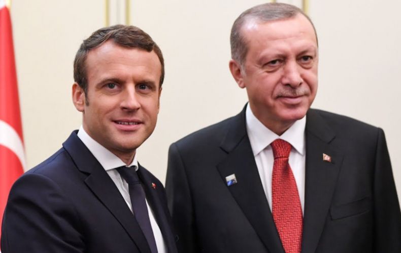 Erdogan tells Macron they can contribute to peace and stability from Europe to the Caucasus