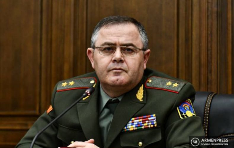 Prime Minister nominates Lt. General Artak Davtyan as new Chief of General Staff of Armed Forces