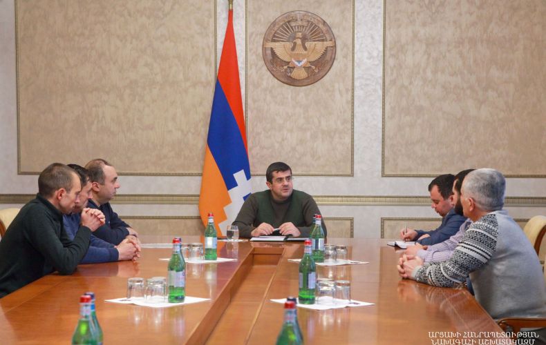 President Arayik Harutyunyan received the delegation of the ''United Armenia'' party