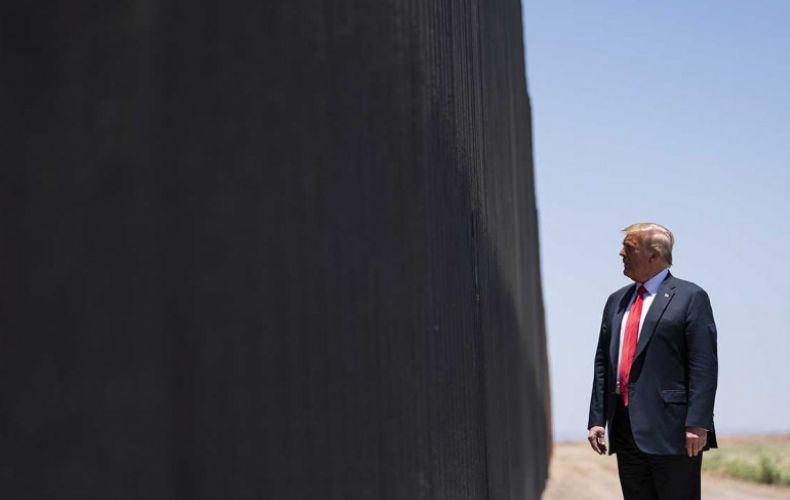 Trump urges Biden to complete construction of southern border wall