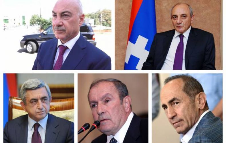 Former Presidents of Armenia and Artsakh hold meeting