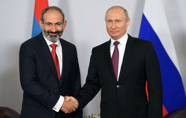 Путин и Пашинян обсудят ход выполнения договоренностей по Нагорному Карабаху