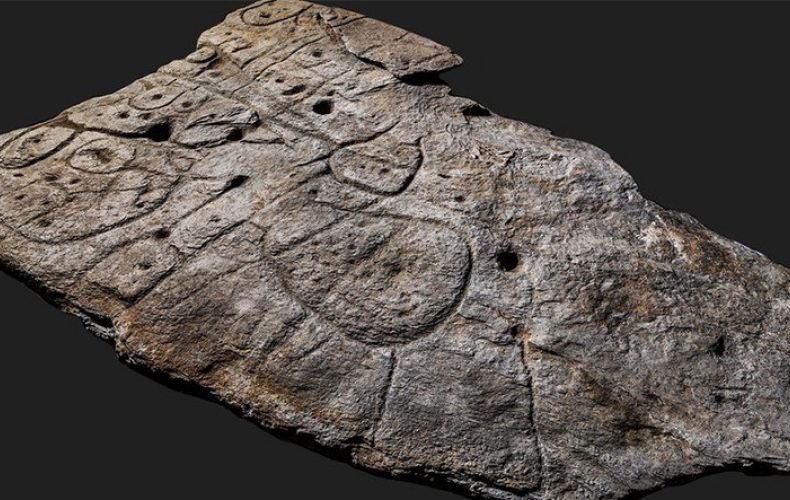 Bronze Age slab found in France oldest 3D map in Europe