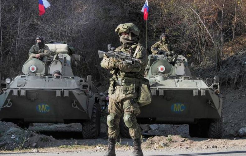 Russian peacekeepers continue to ensure safety of vehicles in Lachin corridor
