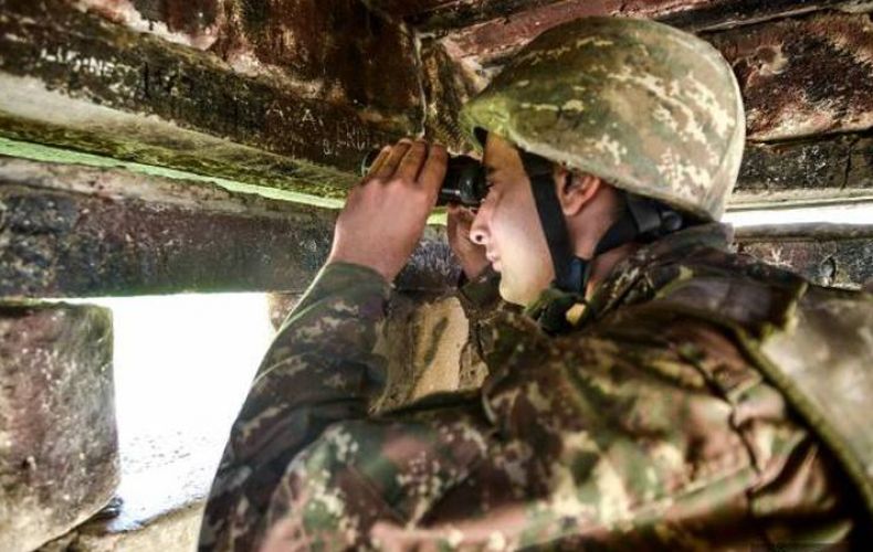 Stable situation reported along Armenian-Azerbaijani border. Defense Ministry