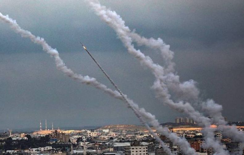 Israel strikes Hamas sites in Gaza Strip in response to missile launch