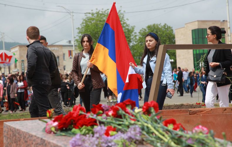 Commemoration events dedicated to memory of Armenian Genocide innocent victims held in Stepanakert