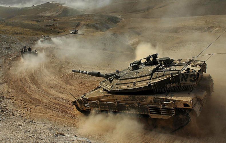 Israel attacks Hamas “Terrorist Targets” with tanks in retaliation for Gaza rockets