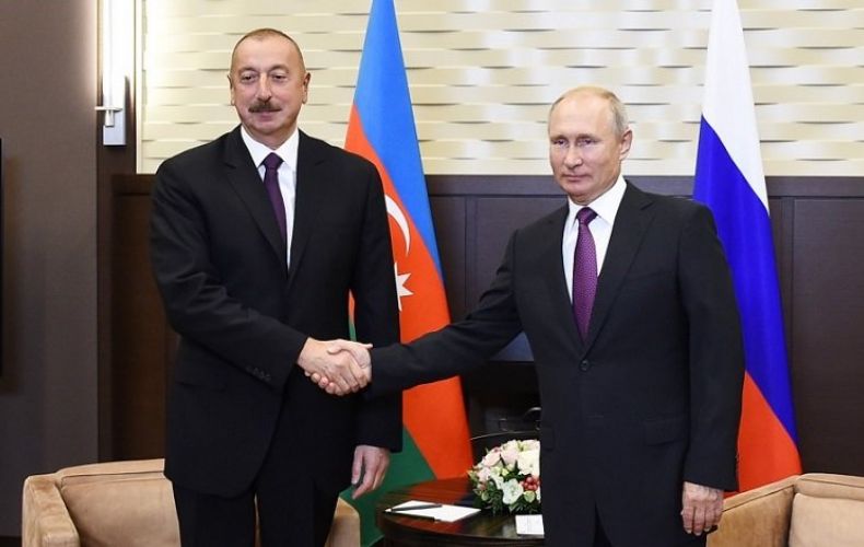 Vladimir Putin and Ilham Aliyev held phone talks