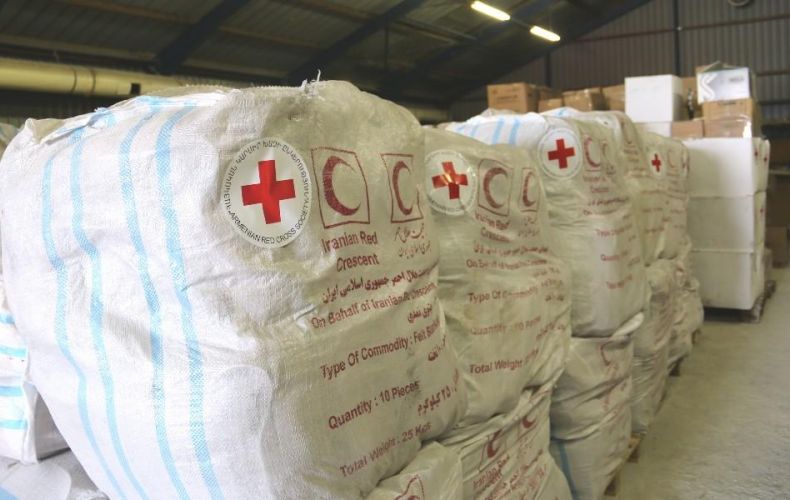 Iranian Red Crescent Society provides assistance to Armenian Red Cross Society to support displaced persons