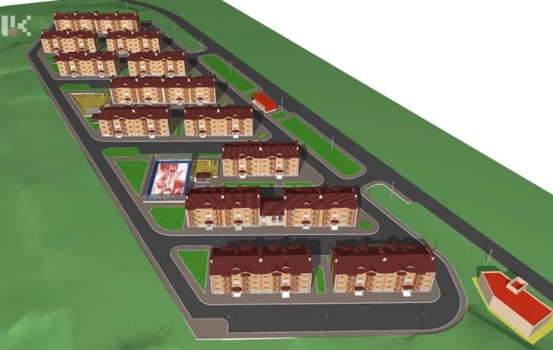 В общине Иванян строится новый квартал
