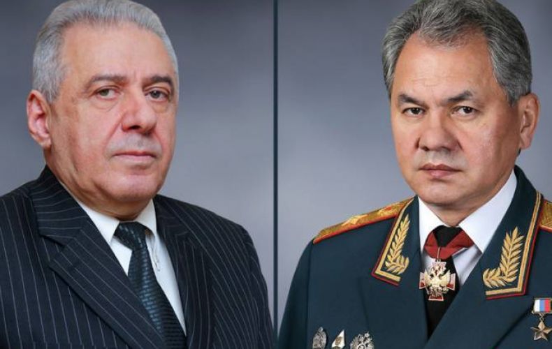 Вагаршак Арутюнян и Сергей Шойгу обсудили ситуацию в регионе
