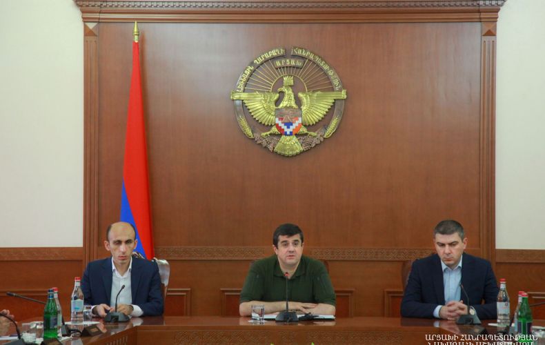 Artsakh President introduced new State Minister to staff