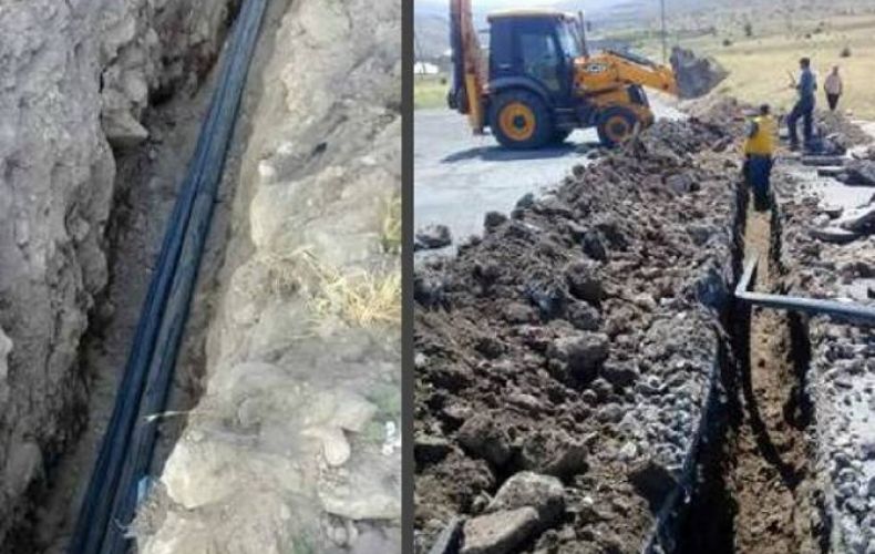 В Аци возобновилось строительство нового водопровода: Глава общины