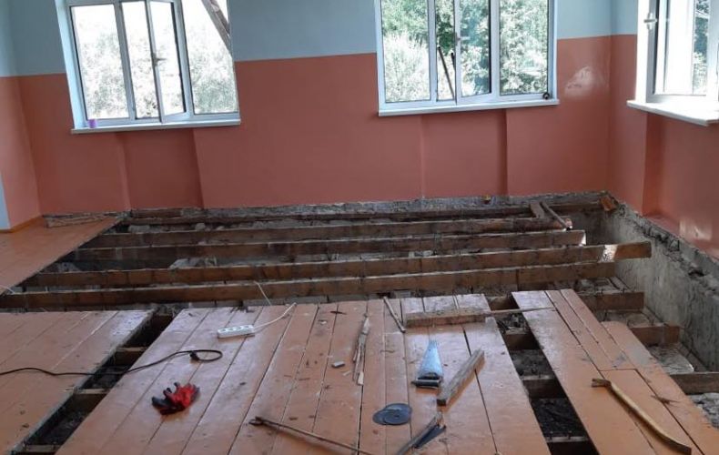 В детском саду общины Кармир шука идет ремонт