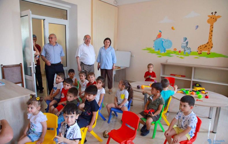 Kindergarten opened in Stepanakert for the children of Hadrut