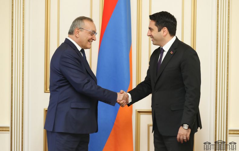 “Unity between twin Armenian states is fundamental value” – Speaker of Parliament Alen Simonyan to Artsakh counterpart