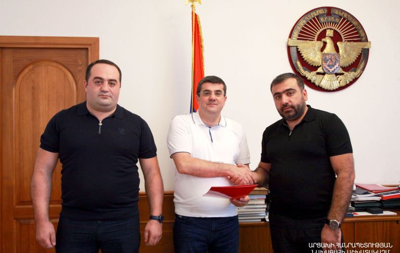 Arayik Harutyunyan received the representatives of the 