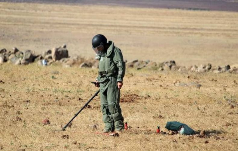 Cluster bomb explodes in Artsakh, injuring 2 sappers