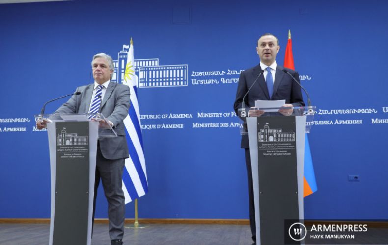 Armenia FM highly appreciates Uruguay’s condemnation of Azeri aggression against Artsakh