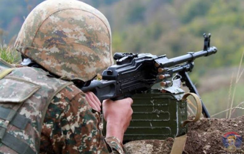About 3 hectares of grass in Artsakh catches fire due to Azerbaijan shooting