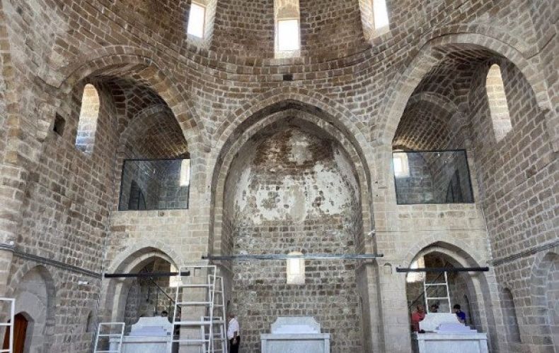 Թուրքիայի Մալաթիայի Երեք խորան հայկական եկեղեցում երկարատև դադարից հետո առաջին պատարագը կմատուցվի