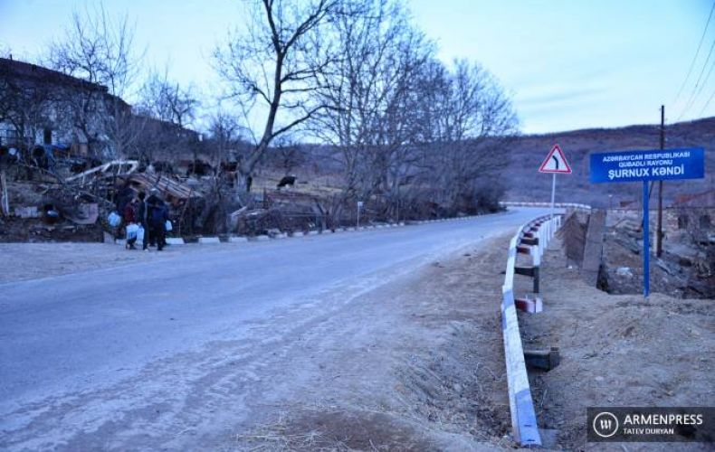 Azerbaijani military blocks Karmrakar-Shurnukh section of Armenian interstate road