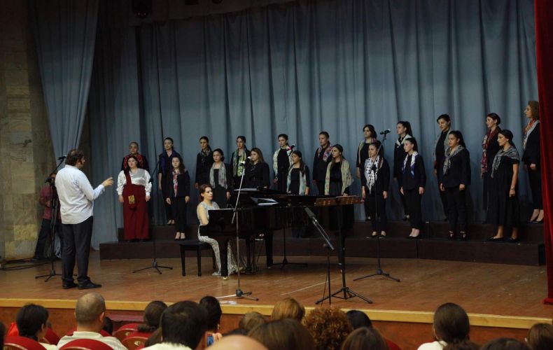 Concert of  Shushi's Varanda Choir held in Stepanakert