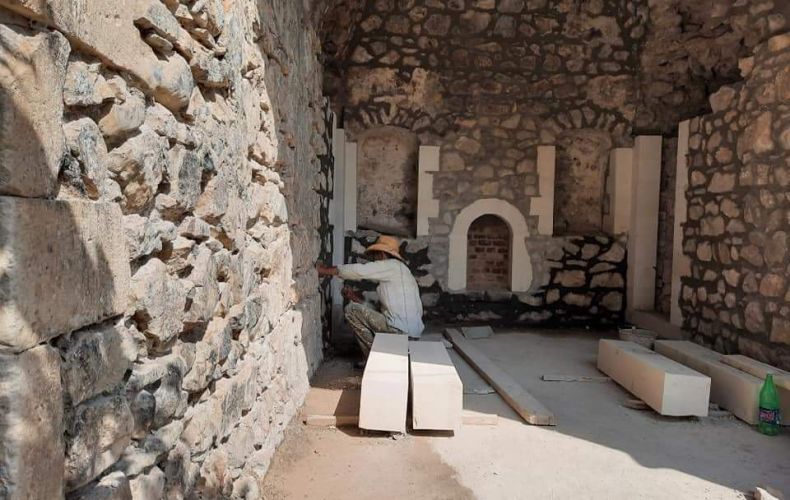 Renovation works continue at Amaras Monastery complex in Artsakh