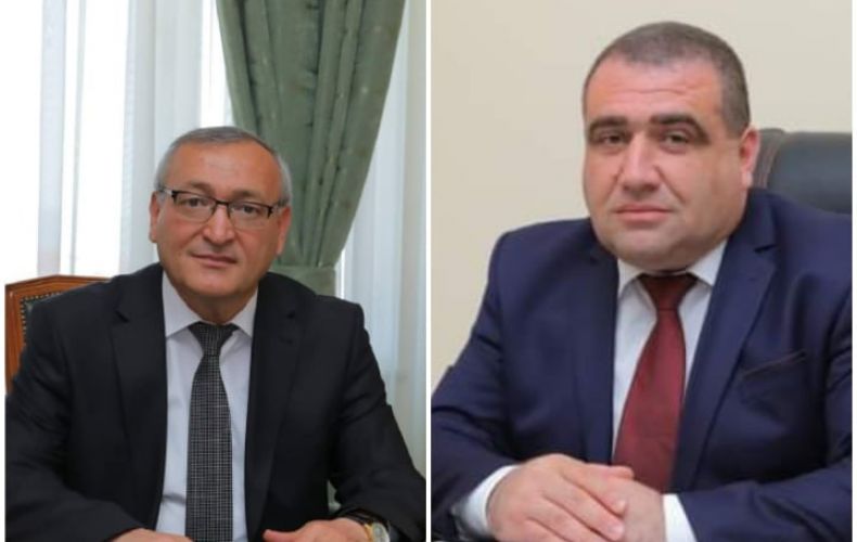 Artsakh NA Speaker visited the Operative Headquarters of the Artsakh Republic Government in Armenia