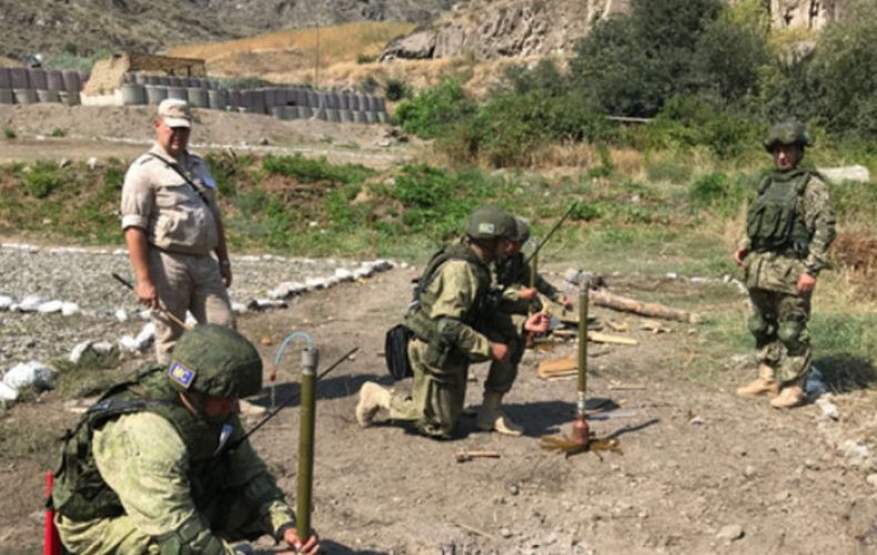Russian peacekeepers practiced actions at observation post upon detection of drones in Artsakh