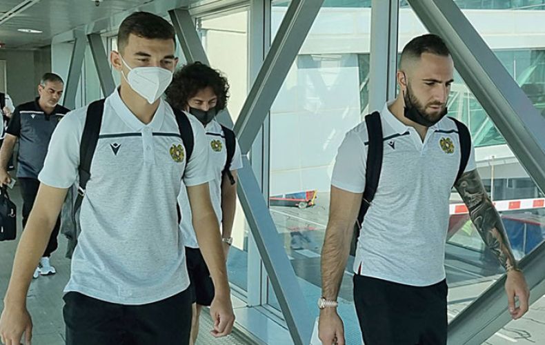 Armenian national football team off to North Macedonia for FIFA World Cup qualifier