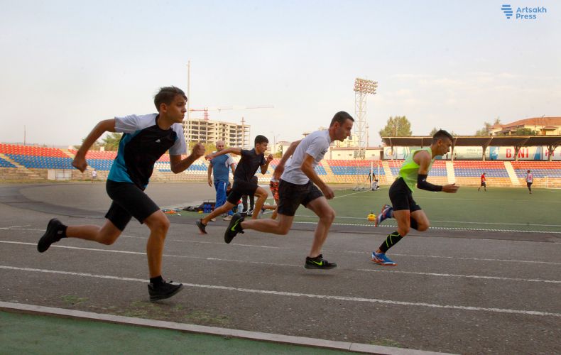 Running competition held in Stepanakert