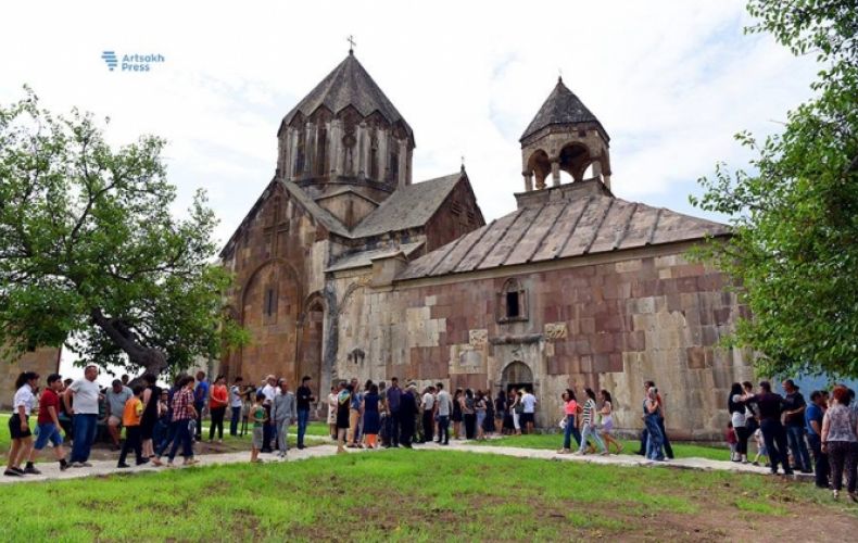 The number of tourists visiting Artsakh increased