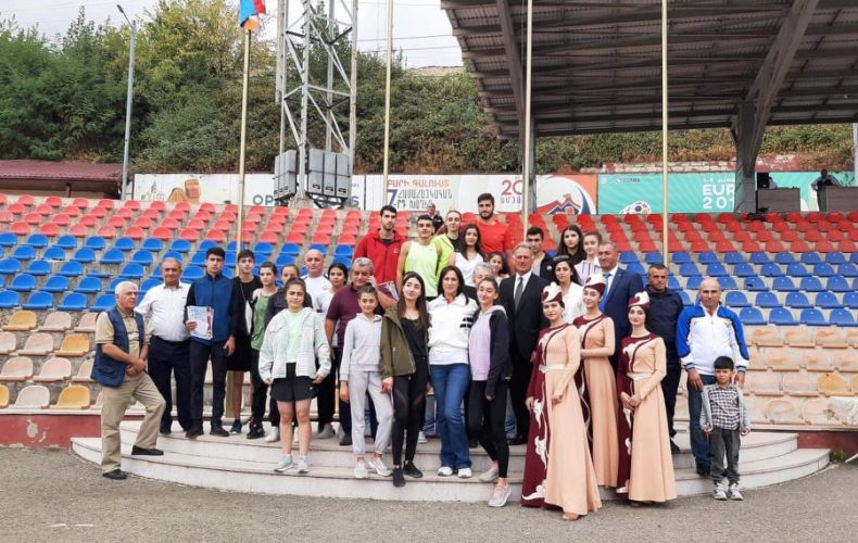 В Степанакерте подведены итоги мемориального турнира по легкой атлетике