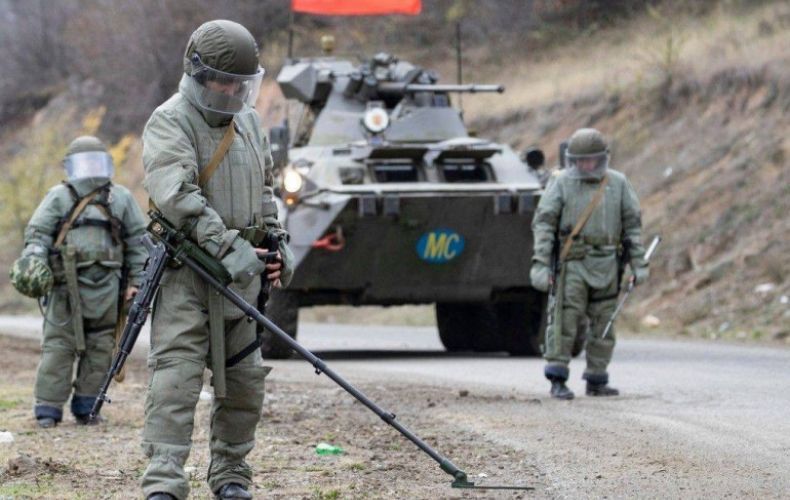 Russian peacekeepers clear over 180 hectares of land of mines in Artsakh’s Martuni region